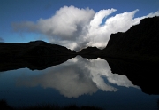 MONTE GRABIASCA (2705 m.) , alla croce dell’anticima e all’ometto della cima il 3 ottobre 2012  - FOTOGALLERY